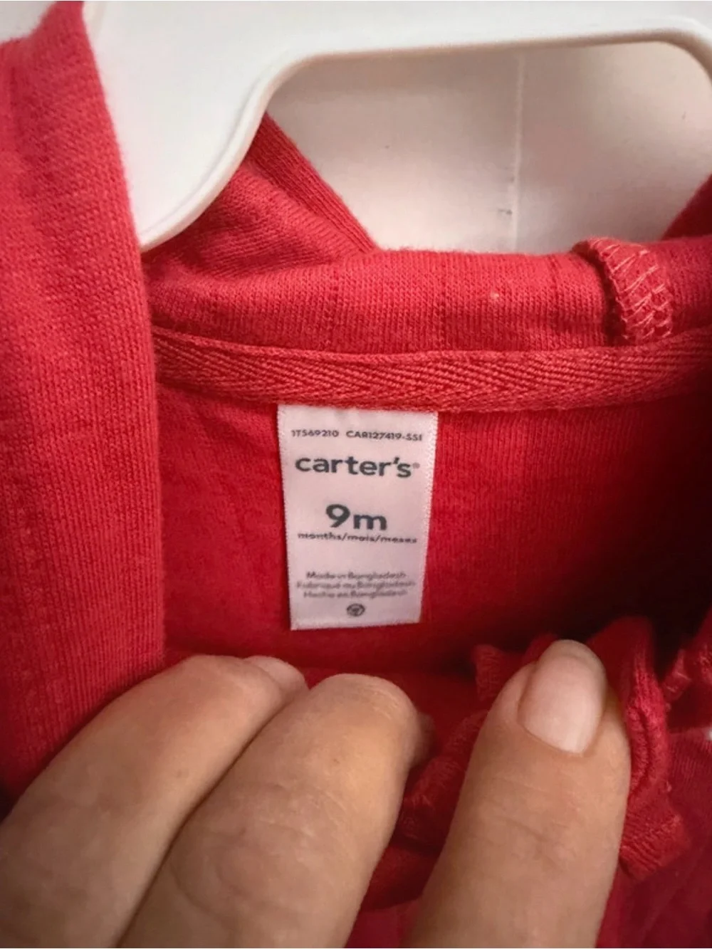 Carters cozy hooded
